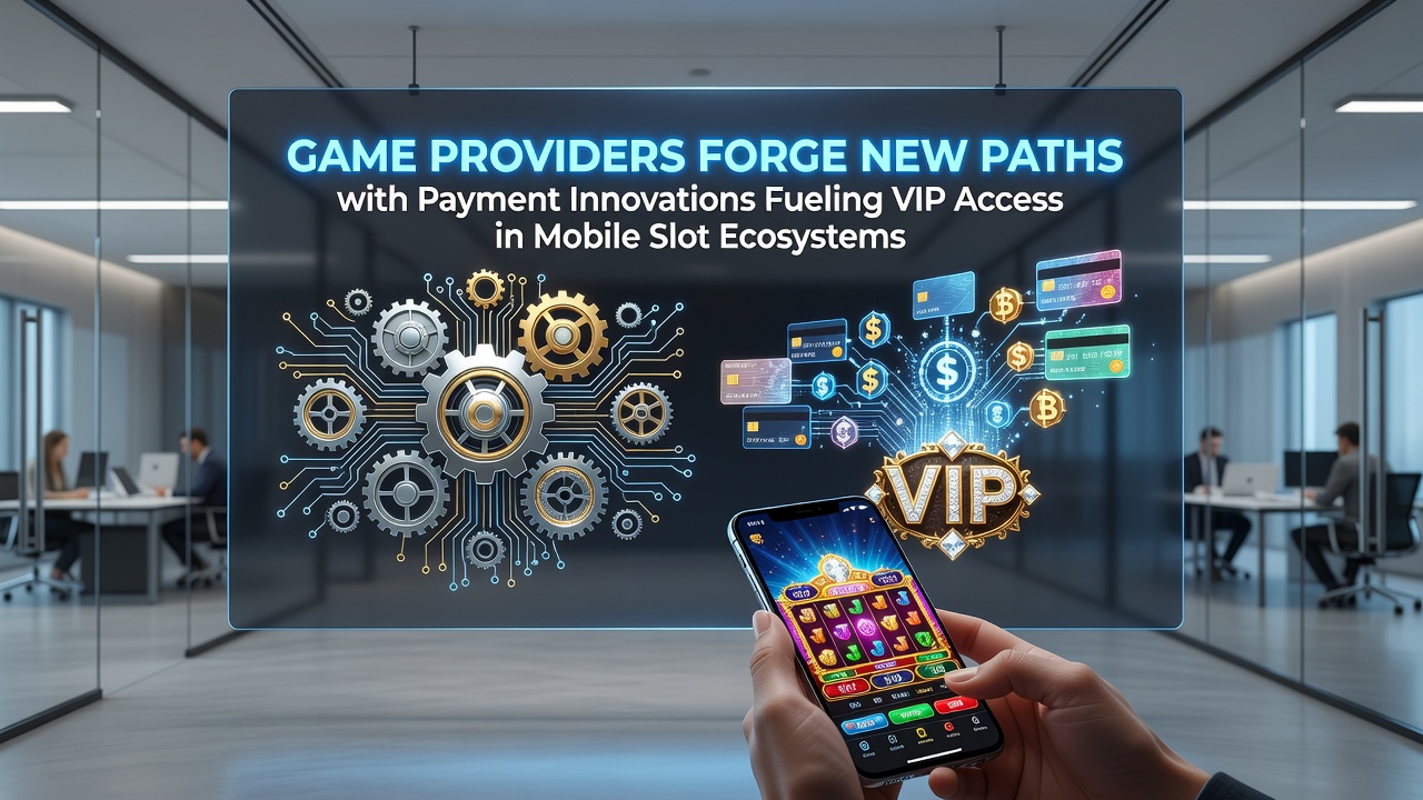 Gameproviders die betalingsinnovaties integreren in mobiele slot ecosystemen voor VIP toegang