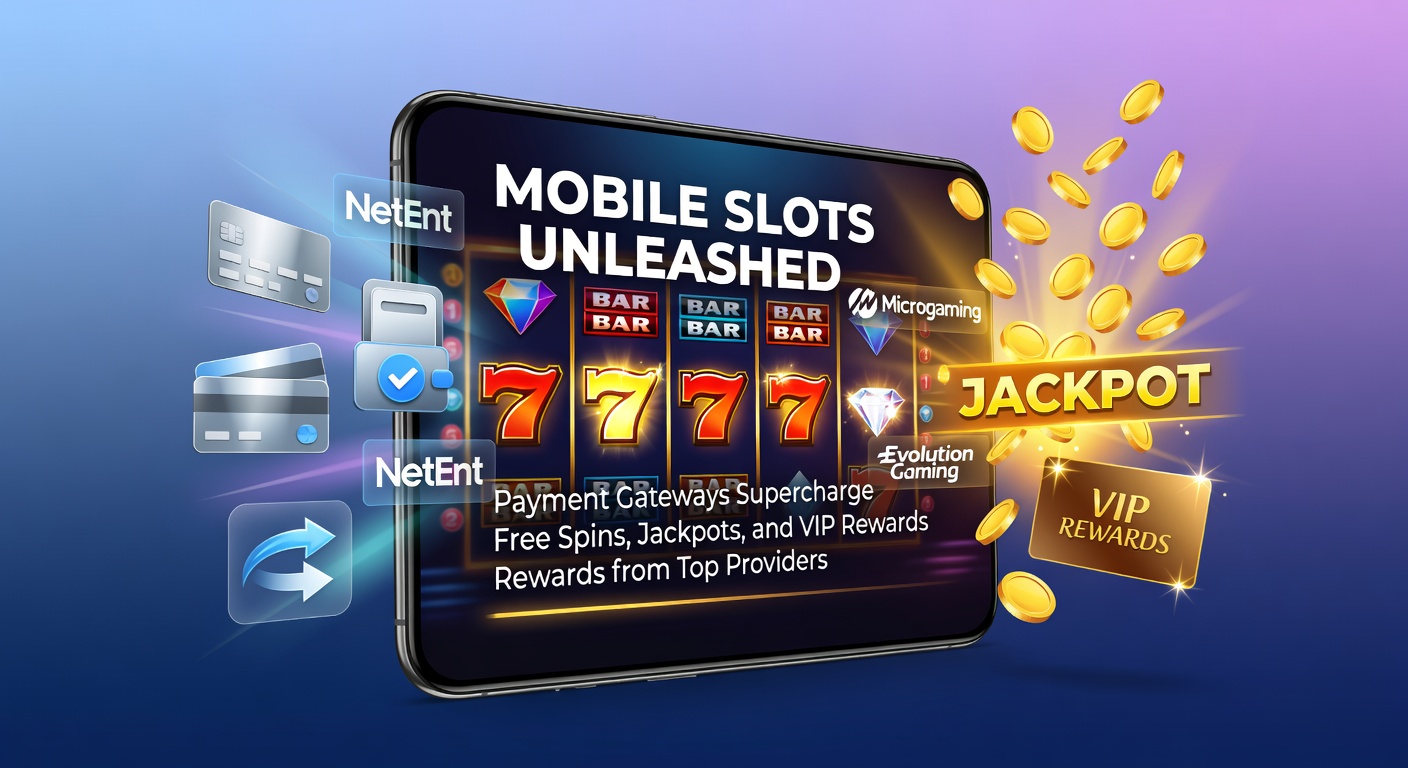 Mobiele slotinterface met flitsende betaalopties en jackpot-tellers die oplichten op een smartphone-scherm