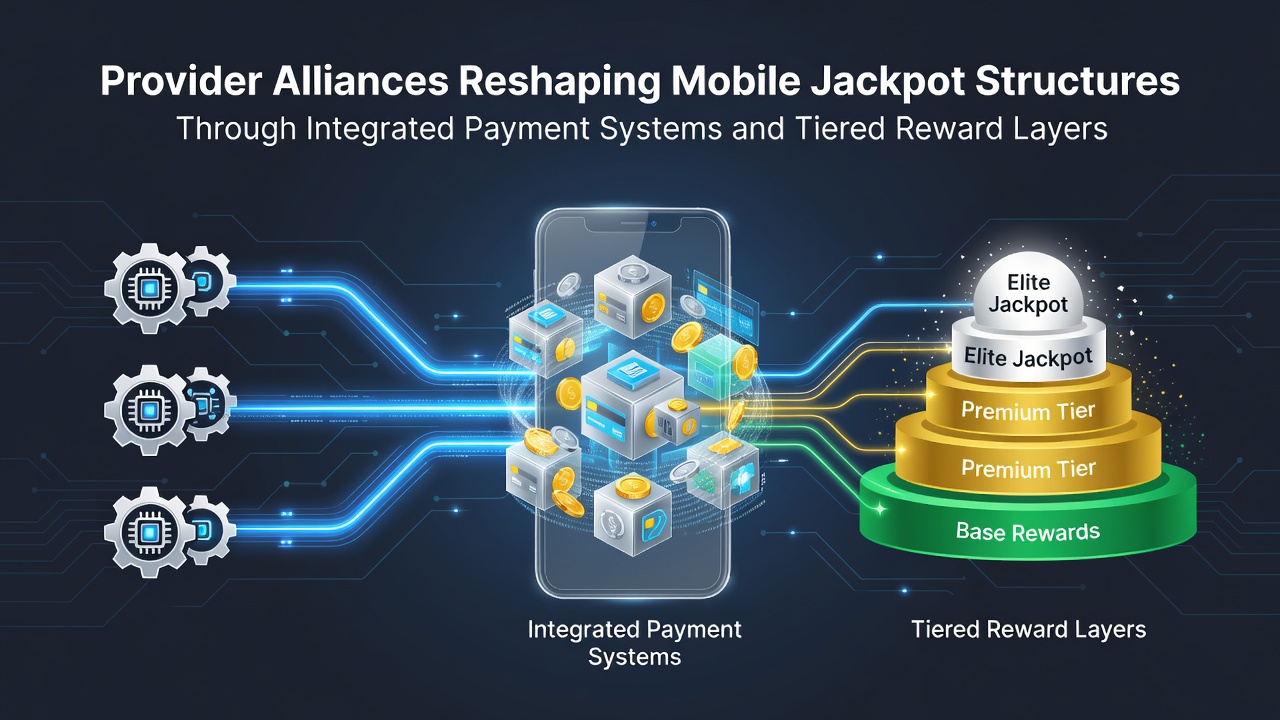 Provider allianties en mobiele jackpot structuren met geïntegreerde betalingssystemen