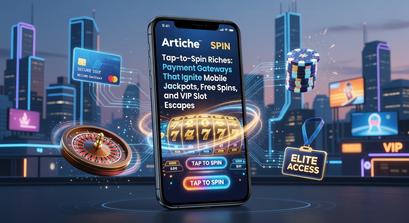 Mobiele telefoon met een slotspel en betalingsknoppen die jackpots activeren, illustrerend snelle tap-to-spin actie