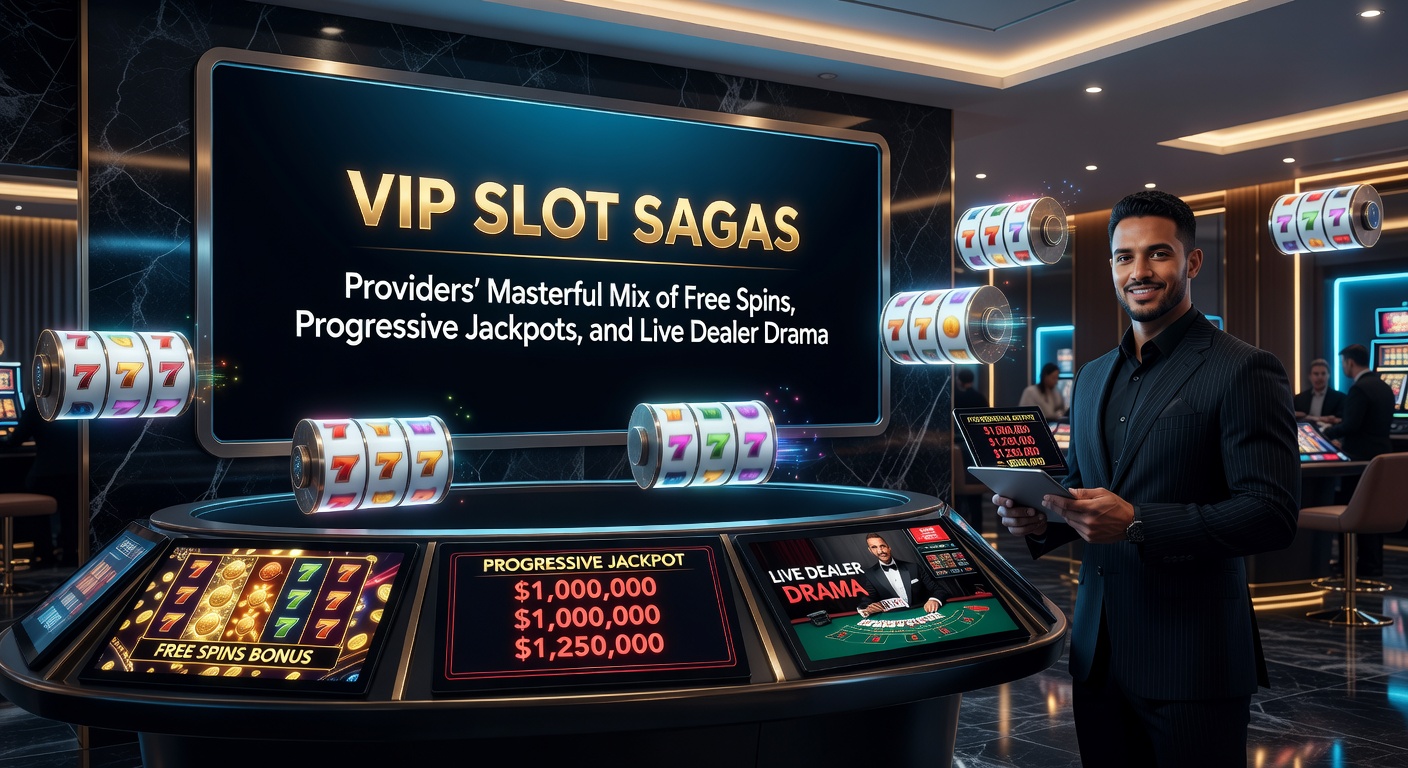 Dynamische close-up van een progressieve jackpot meter die oploopt op een mobiel scherm, met free spins iconen en live chat venster met dealer op de achtergrond